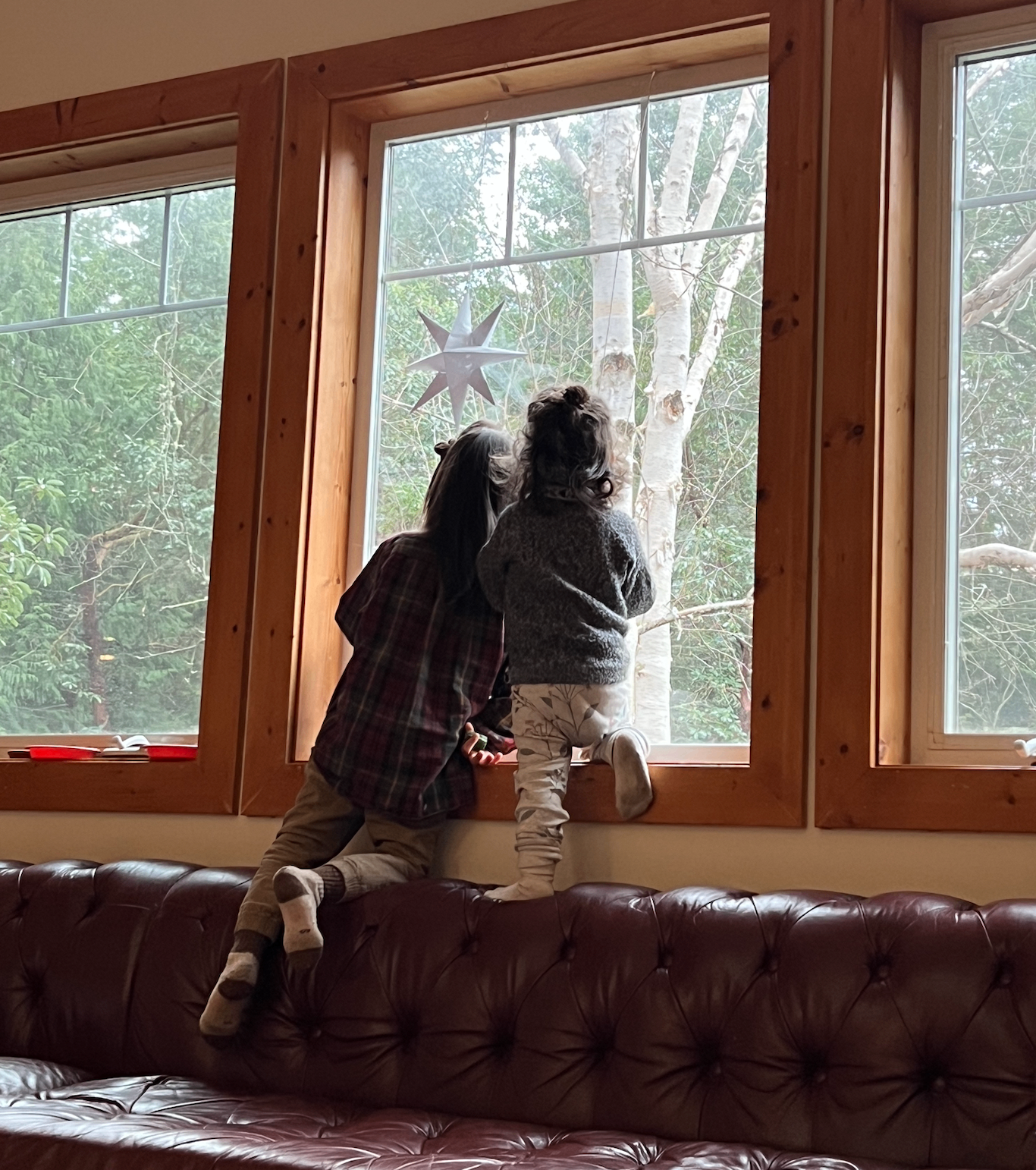A warm family moment